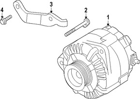 Foto de Tornillo del Alternador Original para Infiniti  Nissan Pathfinder Nissan Murano Nissan Maxima Marca NISSAN Nmero de Parte 11916JA10C