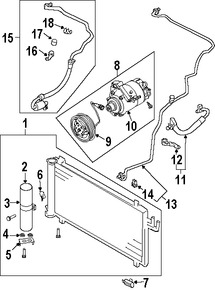 Foto de Sensor de Temperatura Ambiental Original para Infiniti Nissan Marca NISSAN Nmero de Parte 277223VA0A