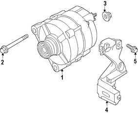 Foto de Alternador Original para Nissan Versa Nissan Versa Note Marca NISSAN Remanufacturado Nmero de Parte 231003BE1AR