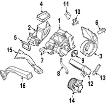 Foto de Vlvula de Expansin Aire Acondicionado Original para Nissan Quest Nissan Pathfinder Nissan Armada Nissan  Infiniti QX56 Marca NISSAN Nmero de Parte 922005Z000