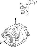 Foto de Alternador Original para Nissan Quest 2004 2005 2006 2007 2008 2009 Marca NISSAN Remanufacturado Nmero de Parte 231005Z00C