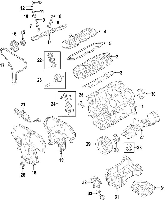 Foto de Rodamiento principal del Cigueal Original para Nissan Pathfinder Nissan Xterra Nissan Frontier Nissan Marca NISSAN Nmero de Parte 12207EA202