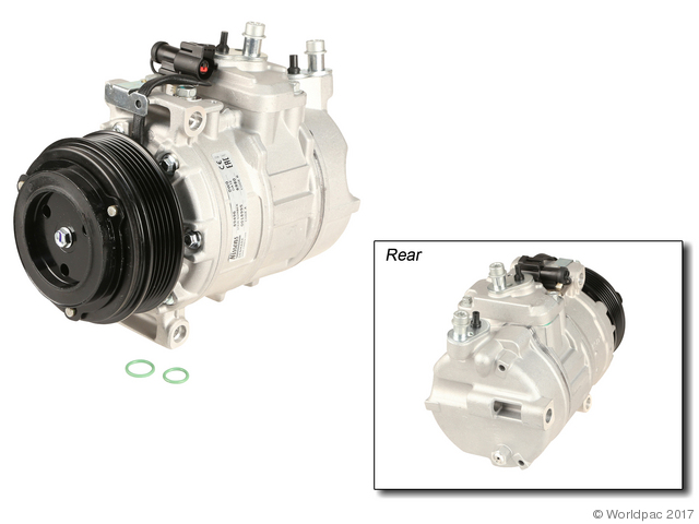 Foto de Compresor Aire Acondicionado para Land Rover Range Rover 2006 2007 2008 2009 Marca Nissens Nmero de Parte W0133-1823841