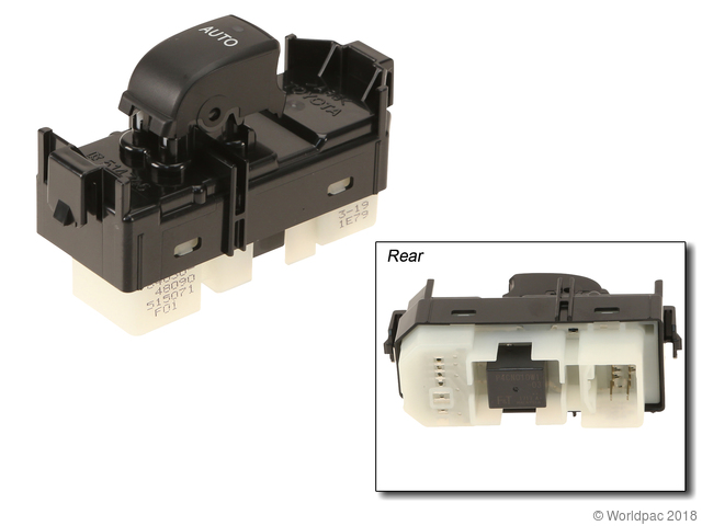 Foto de Interruptor de vidrio elctrico de la puerta para Lexus RX330 Lexus RX400h Lexus RX350 Marca Genuine Nmero de Parte W0133-1769566