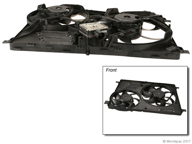 Foto de Montura de ventilador de enfriado de motor para Land Rover LR2 Marca Genuine Nmero de Parte W0133-1895019