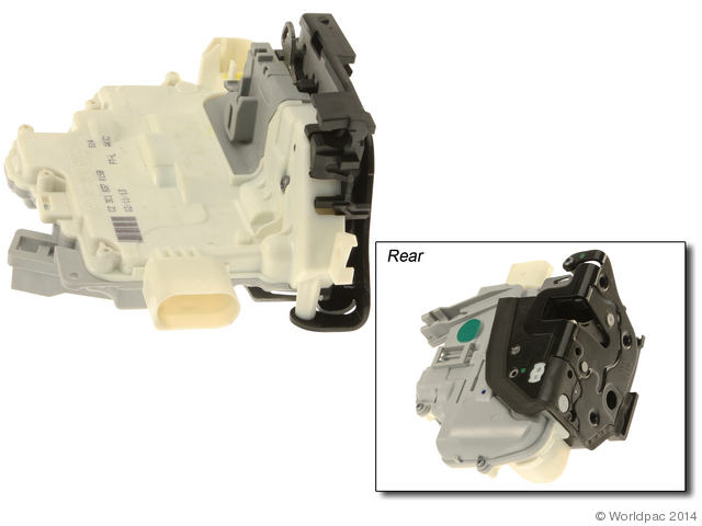 Foto de Motor Actuador de Seguro Elctrico de la puerta para Audi Q7 Volkswagen Passat Marca Genuine Nmero de Parte W0133-1938474