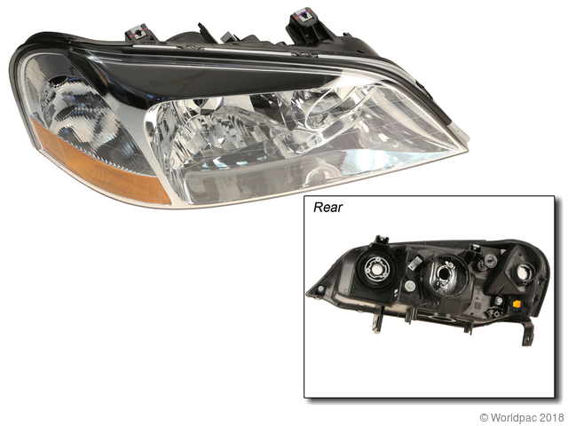 Foto de Conjunto de Faros Delanteros para Acura CL 2001 2002 Marca Genuine Nmero de Parte W0133-1957301