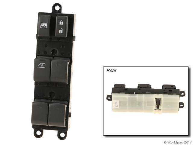 Foto de Interruptor de vidrio elctrico de la puerta para Nissan Frontier Nissan Xterra Marca Genuine Nmero de Parte W0133-2063201