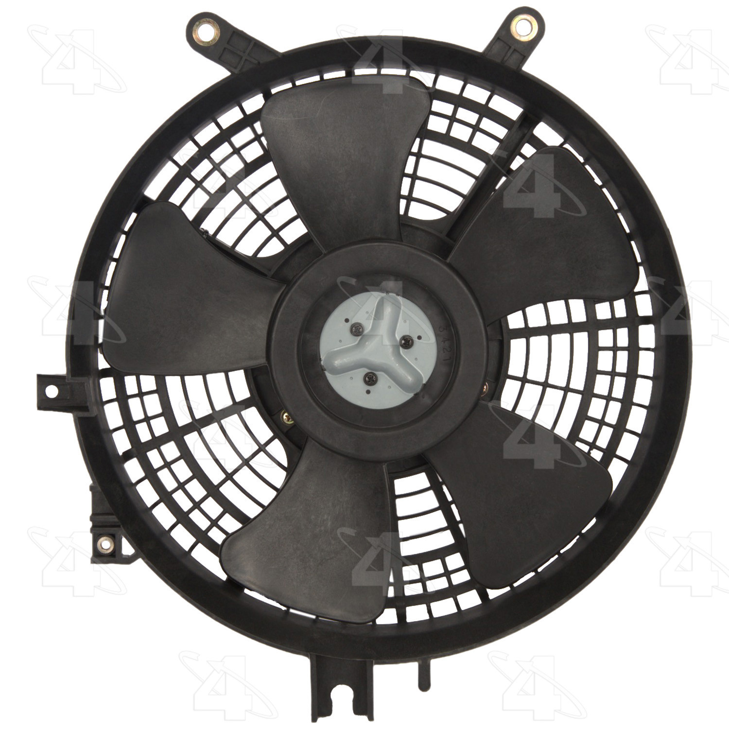 Foto de Ventilador del Condesador del Aire Acondicionado para Geo Metro 1995 1996 1997 Marca PARTS MASTER/FOUR SEASONS Nmero de Parte 75529