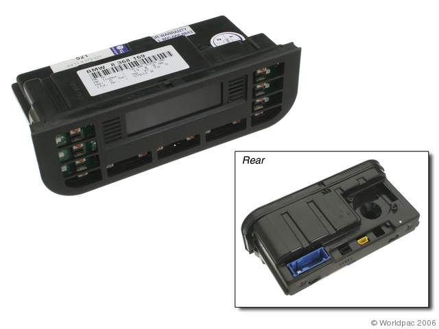 Foto de Modulo de Control calefaccin, ventilacin y aire acondicionado para BMW Marca Programa Remanufacturado Nmero de Parte W0133-1601392