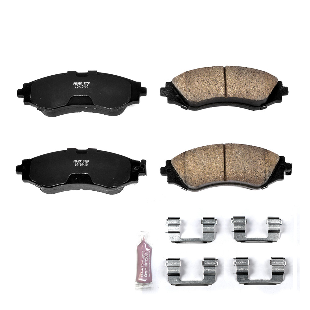 Foto de Pastillas de Freno Fibra de Carbon / Cermica con Kit de Armado Evolution Sport Z23 para Chevrolet Suzuki Pontiac Daewoo Marca POWER STOP Nmero de Parte Z23-797