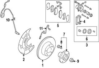 Foto de Tornillo de la Rueda Original para Subaru Marca SUBARU Nmero de Parte 28365FE001