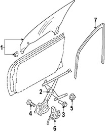 Foto de Canal de Crista Original para Subaru B9 Tribeca Subaru Tribeca Marca SUBARU Nmero de Parte 63527XA00A