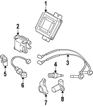 Foto de Computadora del Motor Original para Subaru Impreza 2008 2009 Marca SUBARU Nmero de Parte 22611AM692