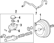 Foto de Reforzador de Frenos Original para Subaru Impreza Marca SUBARU Nmero de Parte 26402FG060