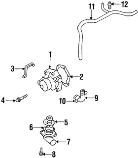 Foto de Termostato del refrigerante del motor Original para Subaru Marca SUBARU Nmero de Parte 21200AA072