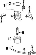 Foto de Manguera de Refrigerante Original para Subaru Forester 2006 Marca SUBARU Nmero de Parte 807611171