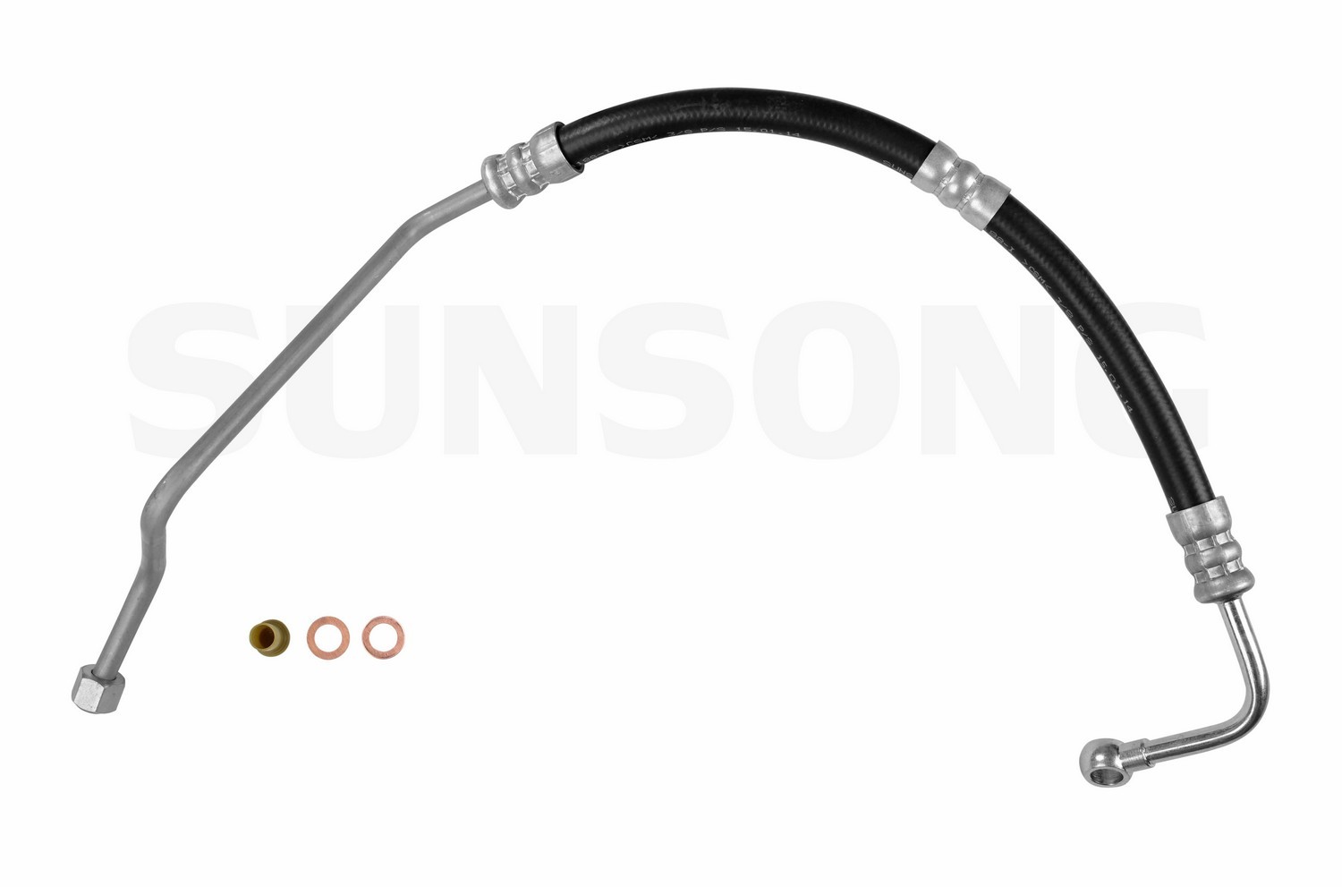 Foto de Manguera Linea de Presin Direccin Hidrulica para Kia Sephia 2001 Kia Spectra 2000 2001 2002 2003 2004 Marca SUNSONG NORTH AMERICA Nmero de Parte #3401365