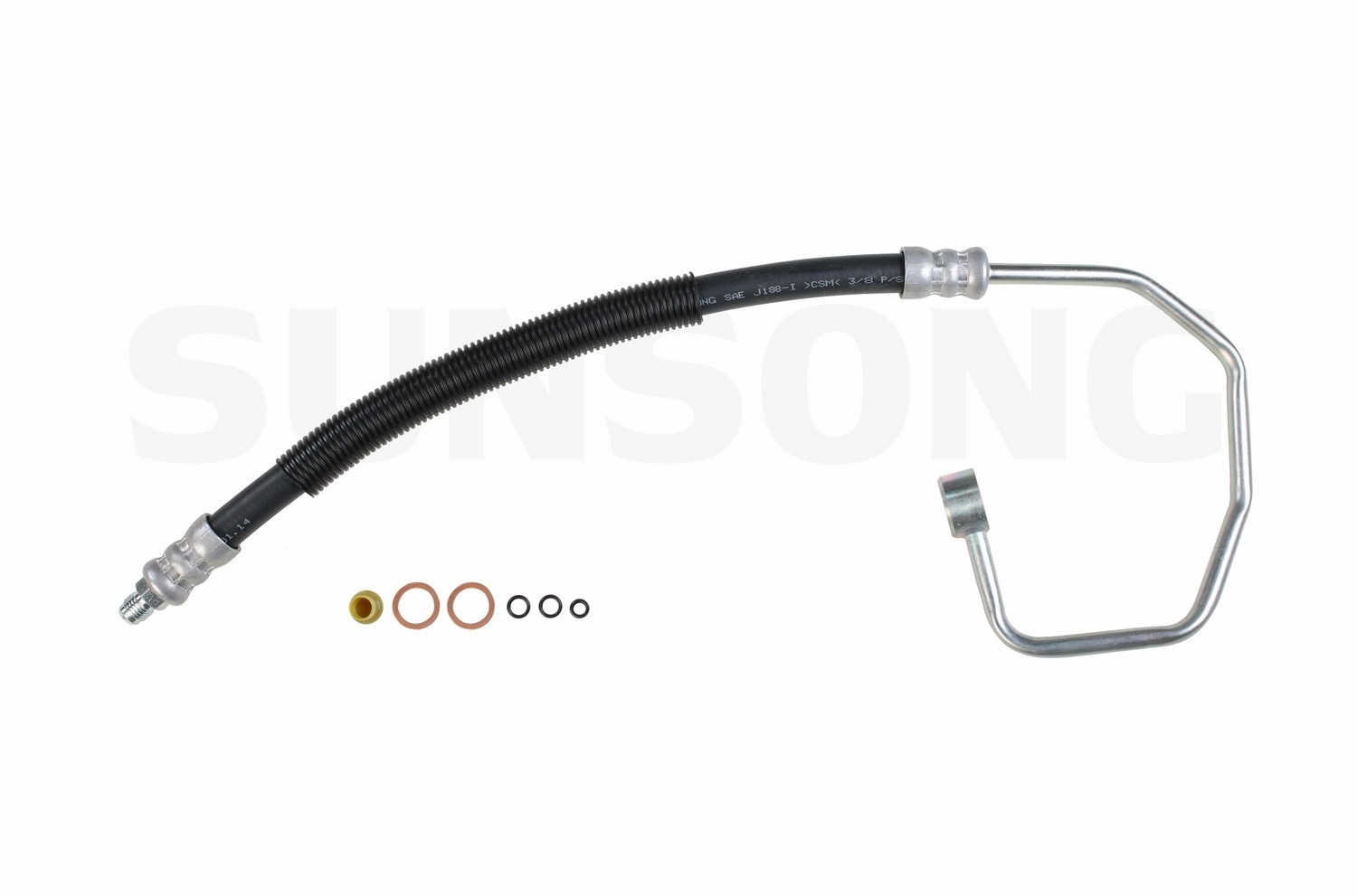 Foto de Manguera Linea de Presin Direccin Hidrulica para Kia Sportage 1995 1996 1997 1998 1999 2000 2001 Marca SUNSONG NORTH AMERICA Nmero de Parte #3401623