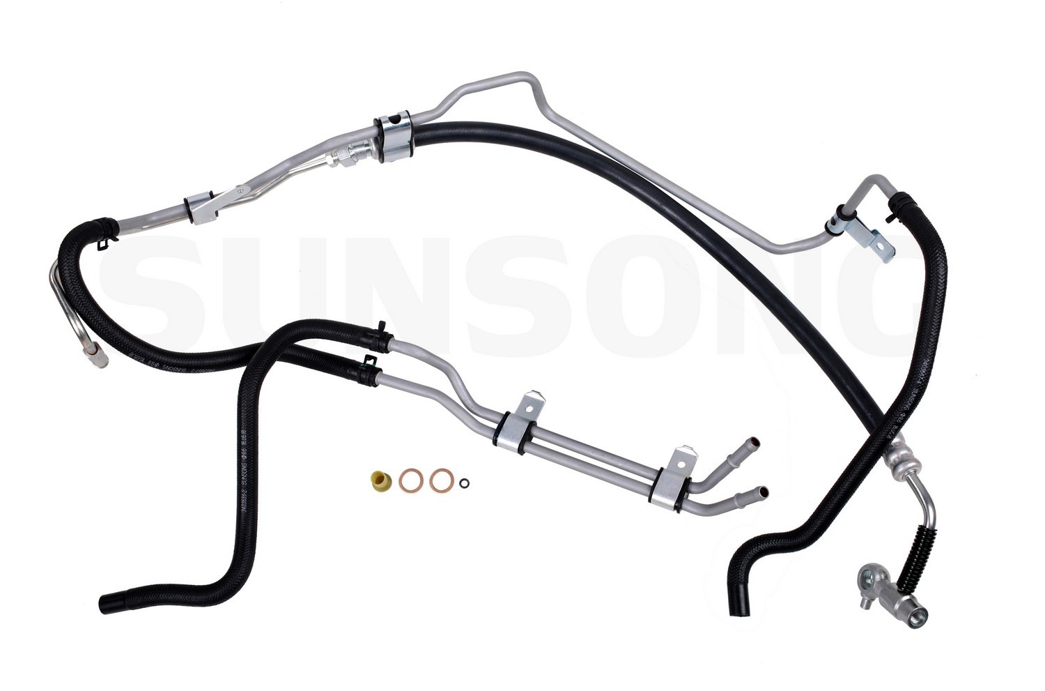 Foto de Conjunto de Mangueras de Direccin Asistida para Nissan Titan Nissan Armada Infiniti QX56 Marca SUNSONG Nmero de Parte 3403666