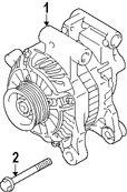 Foto de Tornillo del Alternador Original para Suzuki Grand Vitara Suzuki Kizashi Suzuki SX4 Marca SUZUKI Nmero de Parte 0910310402