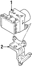 Foto de Conjunto hidrulico de frenos ABS Original para Suzuki Aerio 2004 2005 2006 2007 Marca SUZUKI Nmero de Parte 5611059JB0