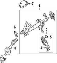 Foto de Interruptor de encendido Original para Suzuki Forenza Suzuki Reno Suzuki Verona Marca SUZUKI Nmero de Parte 3711186Z00