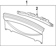 Foto de Panel posterior Original para Suzuki XL-7 2007 2008 2009 Marca SUZUKI Nmero de Parte 6161078J00