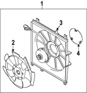 Foto de Ventilador del Condesador del Aire Acondicionado Original para Suzuki SX4 Marca SUZUKI Nmero de Parte 9536079J20