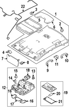 Foto de Lente de luz de mapa Original para Suzuki Kizashi 2010 2011 2012 2013 Marca SUZUKI Nmero de Parte 3623157L00