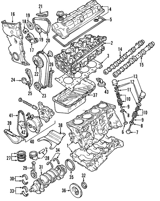 Foto de Vlvula de Escape del Motor Original para Suzuki Esteem Suzuki Grand Vitara Suzuki XL-7 Suzuki Vitara Suzuki Aerio Marca SUZUKI Nmero de Parte 1291586F50