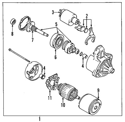 Foto de Solenoide de Encendido Original para Suzuki Reno 2005 2006 2007 2008 Marca SUZUKI Nmero de Parte 3122084Z01