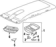 Foto de Interruptor del Techo Corredizo Original para Toyota Tundra 2004 Toyota Sequoia 2001 2002 2003 2004 Marca TOYOTA Nmero de Parte 8486034010B1