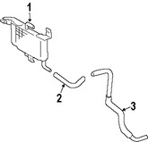 Foto de Manguera de Enfriado de Aceite Transmisin Automtica Original para Toyota 4Runner Marca TOYOTA Nmero de Parte 3294160260