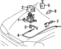 Foto de Mdulo de Control de Crucero Original para Toyota Corolla 2000 2001 2002 Marca TOYOTA Nmero de Parte 8824002040