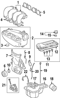 Foto de Tapon de Expansion de Motor Original para Toyota Corolla 2005 2006 Marca TOYOTA Nmero de Parte 9641143000