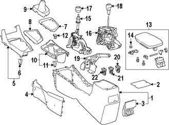 Foto de Consola de Apoyabrazos Original para Toyota Corolla 2014 2015 2016 2017 Marca TOYOTA Nmero de Parte 5890502810C0