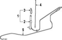 Foto de Base de Antena de Radio Original para Toyota Sienna 2004 Marca TOYOTA Nmero de Parte 86309AE010