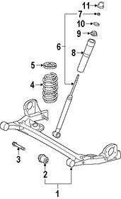 Foto de Fuelle de Amortiguador Original para Toyota Sienna Marca TOYOTA Nmero de Parte 4834108030