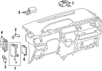 Foto de Mdulo de Control de la carrocera Original para Toyota Prius C 2015 Marca TOYOTA Nmero de Parte 8922052531