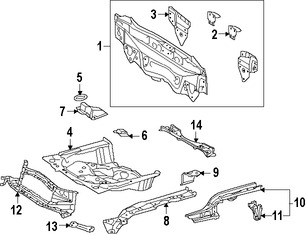 Foto de Panel posterior Original para Toyota Prius C 2012 2013 2014 2015 2016 2017 Marca TOYOTA Nmero de Parte 5830752600