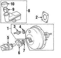 Foto de Cilindro Maestro de Freno Original para Toyota Echo 2000 2001 2002 2003 Scion xA 2004 Marca TOYOTA Nmero de Parte 4720752011