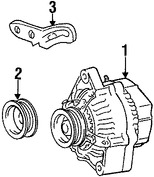 Foto de Polea del Alternador Original para Toyota Paseo Toyota Echo Scion xB Scion xA Marca TOYOTA Nmero de Parte 2741111060