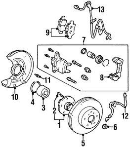 Foto de Rodaje de Rueda Original para Toyota Echo Scion xB Scion xA Marca TOYOTA Nmero de Parte 9036938021