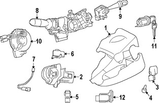 Foto de Interruptor Combinado Original para Toyota  Scion Marca TOYOTA Nmero de Parte 8414047140