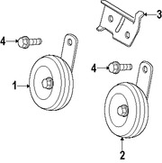 Foto de Claxon / Corneta / Bocina / Pito Original para Toyota Scion Marca TOYOTA Nmero de Parte 865200R010