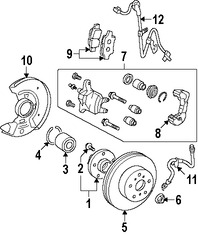 Foto de Manguera de freno hidrulico Original para Scion xD Toyota Yaris Marca TOYOTA Nmero de Parte 9094702E07