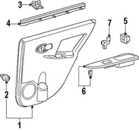 Foto de Interruptor de vidrio elctrico de la puerta Original para Toyota Scion Marca TOYOTA Nmero de Parte 8481006030