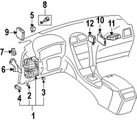 Foto de Interruptor de Luz de Freno Original para Lexus Toyota Scion Marca TOYOTA Nmero de Parte 8434009310