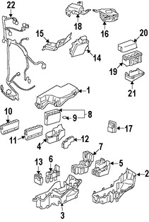 Foto de Rel de Corriente Accesorios Original para Toyota Lexus Scion Marca TOYOTA Nmero de Parte 8264147020